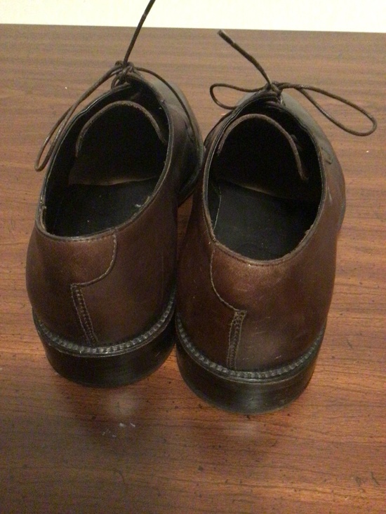 TOMBOLINI Italian leather handmade elegant dress shoes wedding business SZ 44 main image 9
